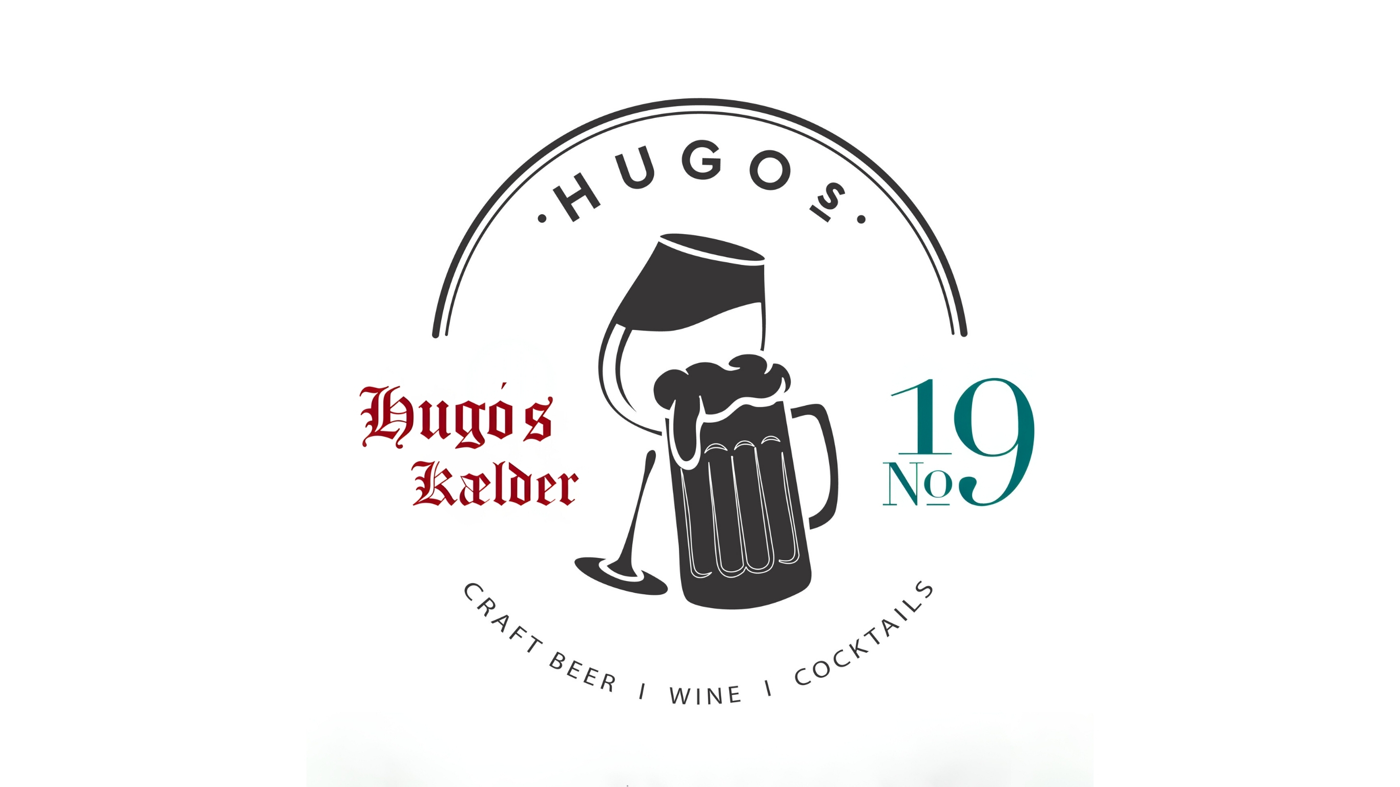 Hugo's Kælder & No. 19 Logo